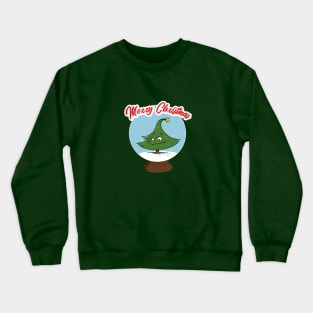 Merry Christmas snowglobe Crewneck Sweatshirt